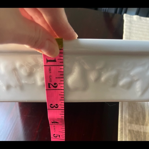 Vintage White Ceramic Square Bakeware - Picture 8 of 10